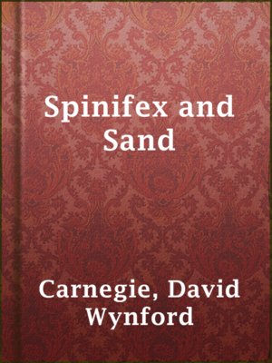 cover image of Spinifex and Sand